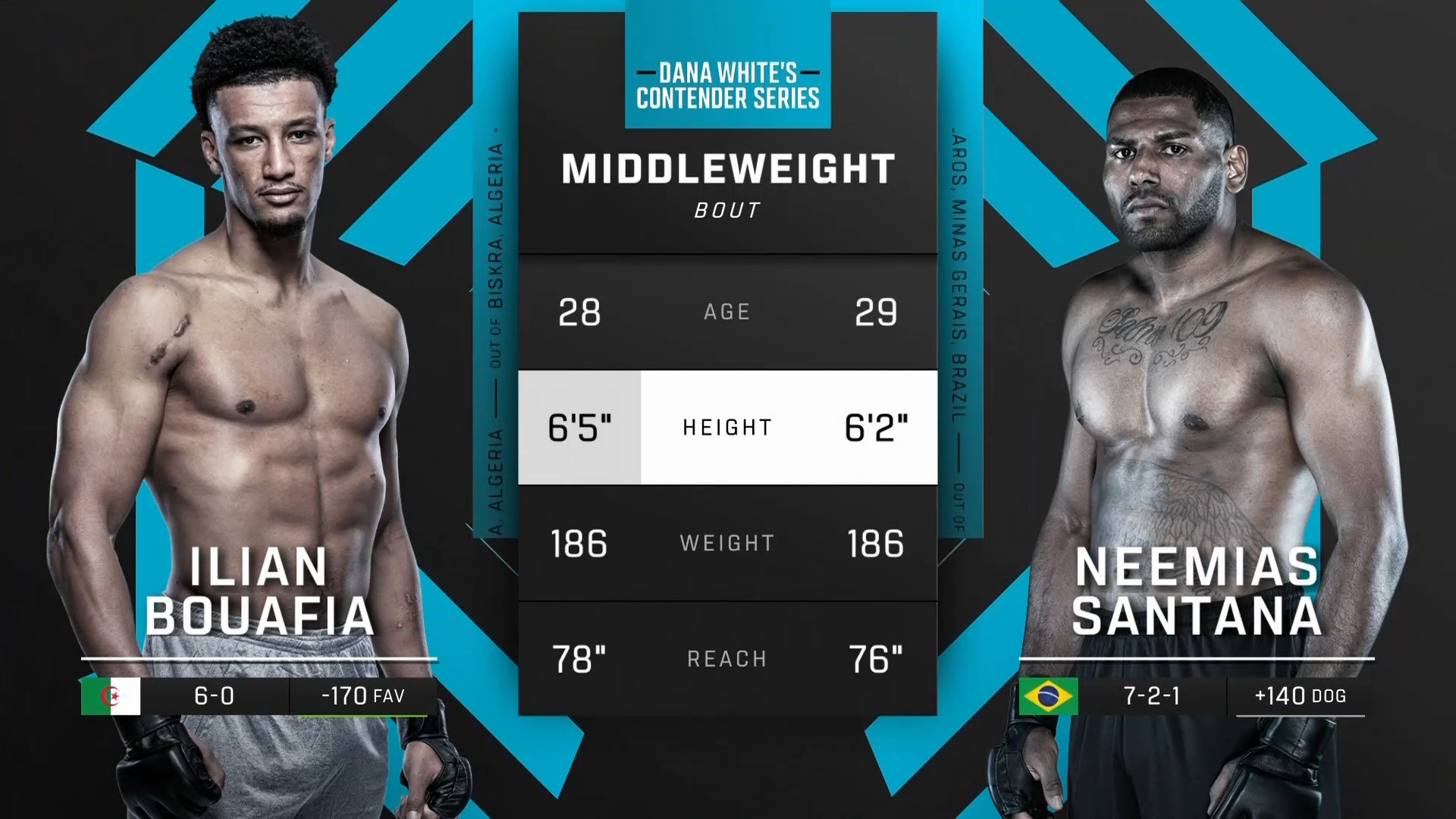 DWCS Season 9 – Ilian Bouafia vs. Neemias Santana