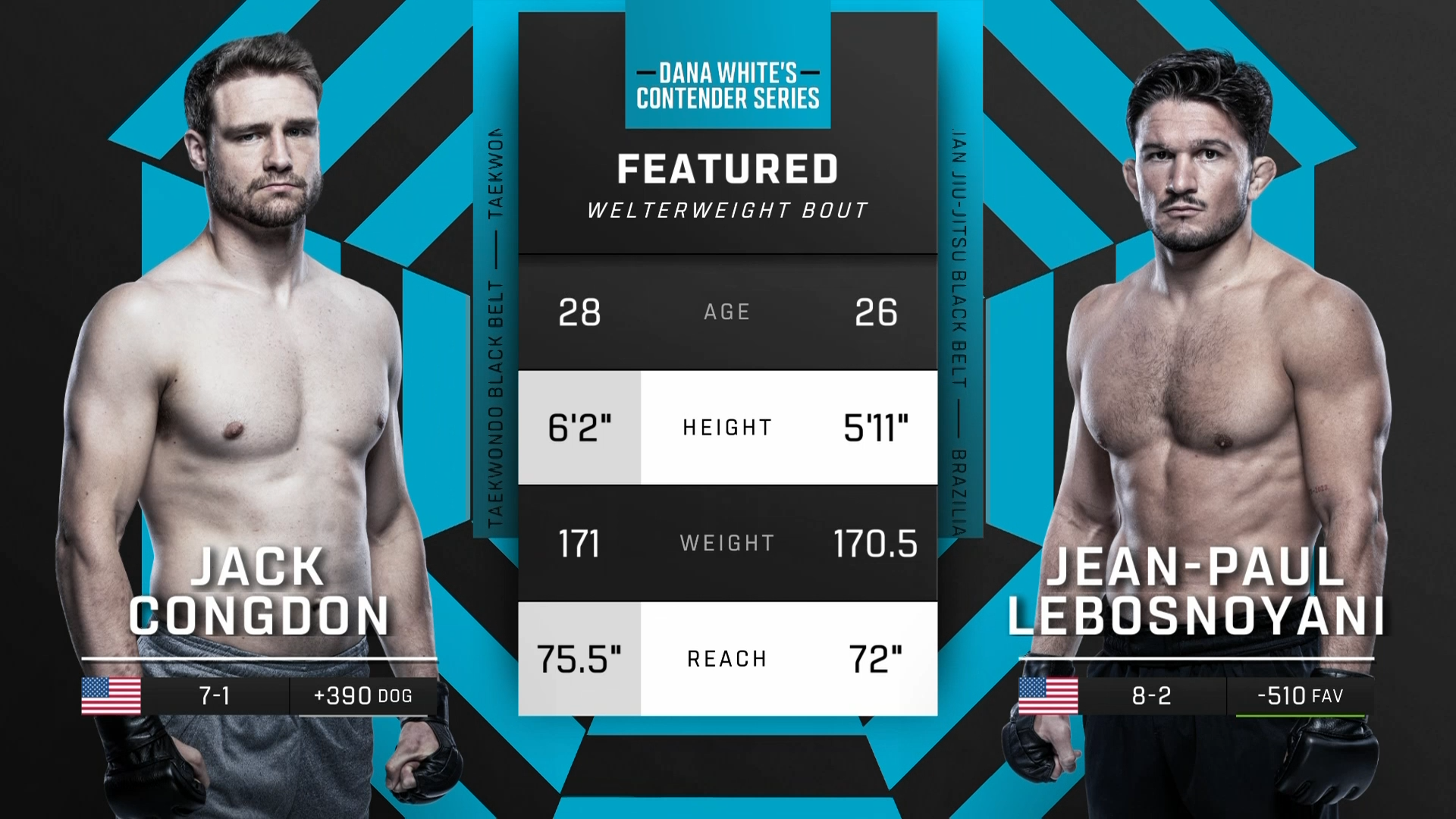 DWCS Season 9 – Jean‑Paul Lebosnoyani vs. Jack Congdon