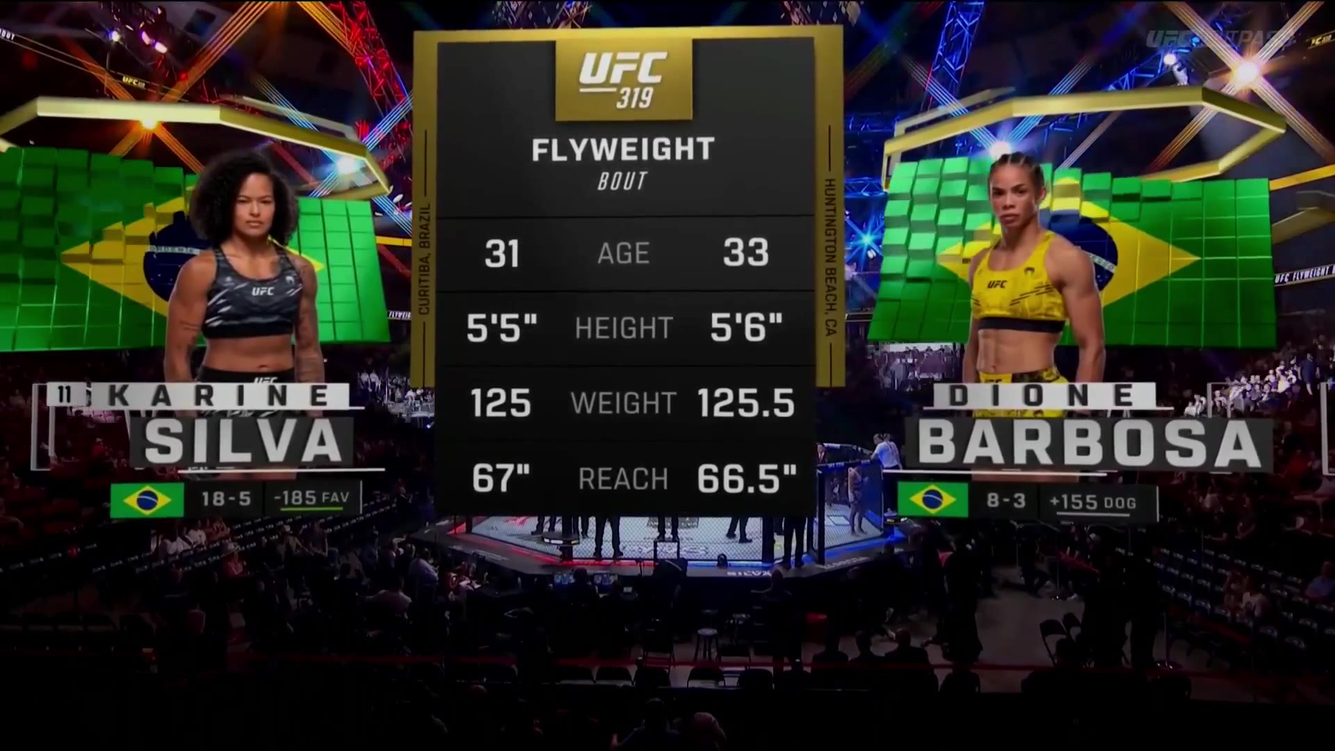 UFC 319 – Karine Silva vs. Dione Barbosa