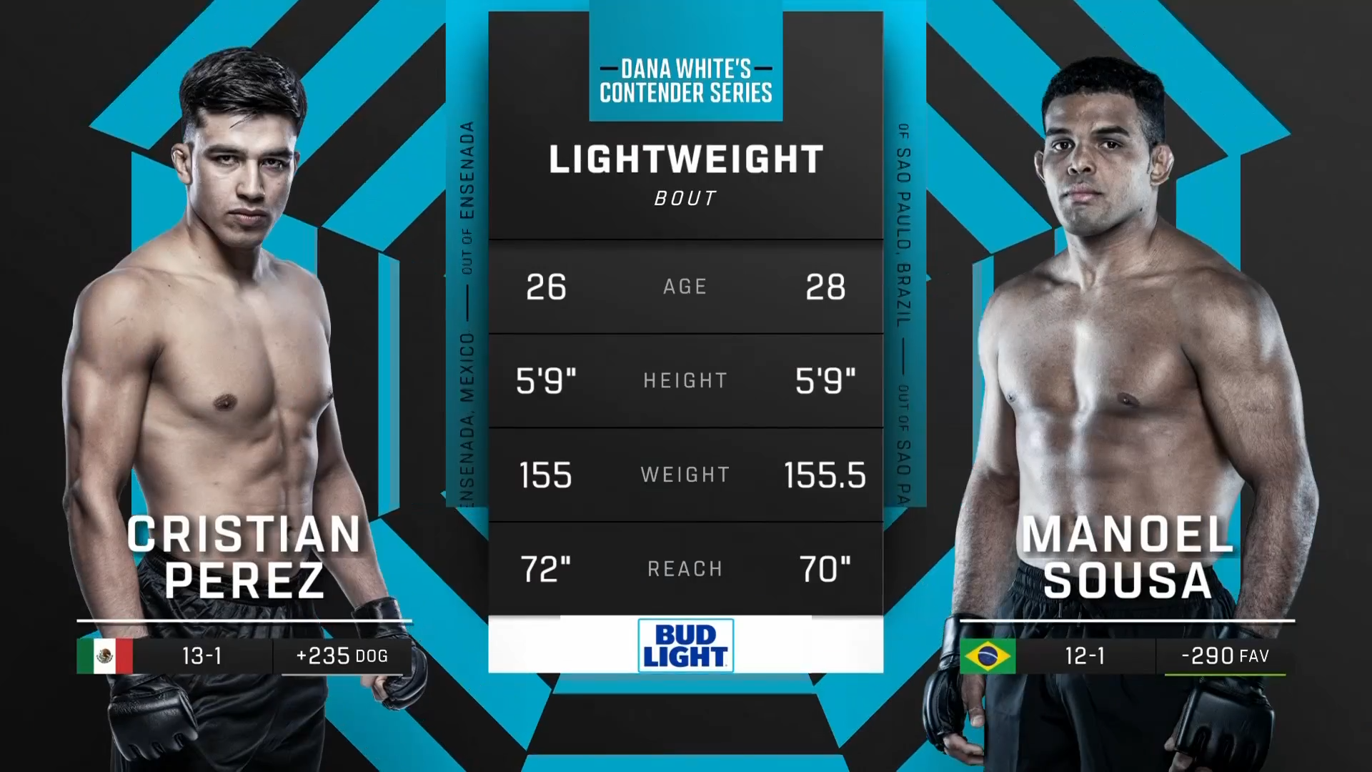 DWCS Season 9 – Manoel Sousa vs. Cristian Perez